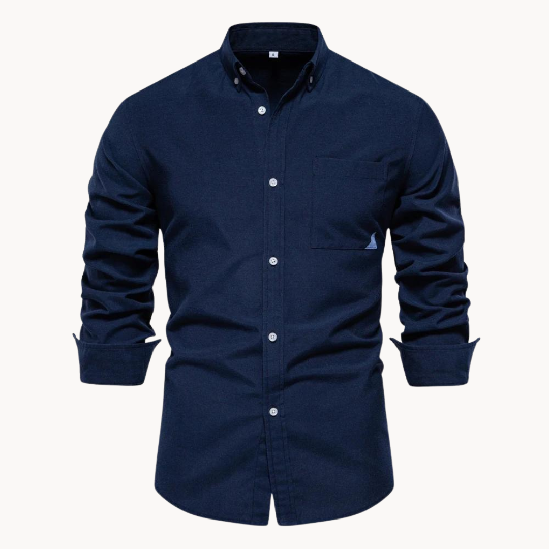 Camisa Oxford - Tecido Texturizado