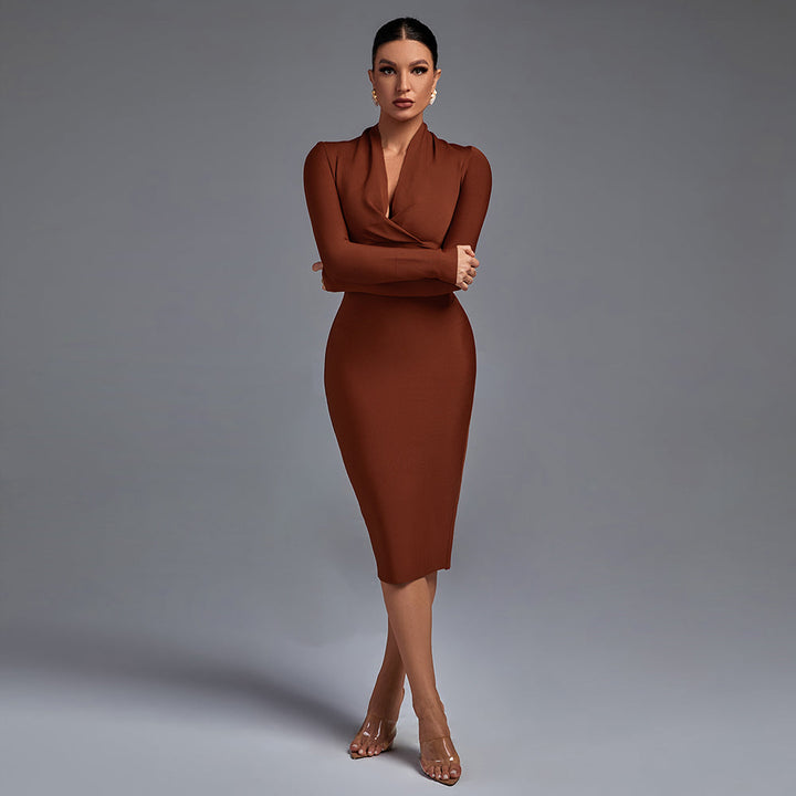 Samara - Vestido de Manga Comprida