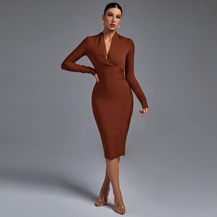Samara - Vestido de Manga Comprida
