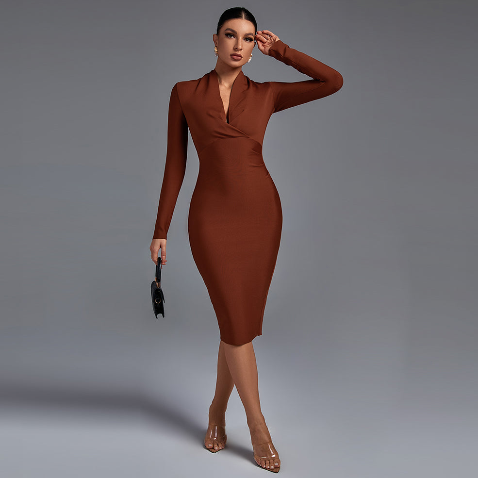 Samara - Vestido de Manga Comprida