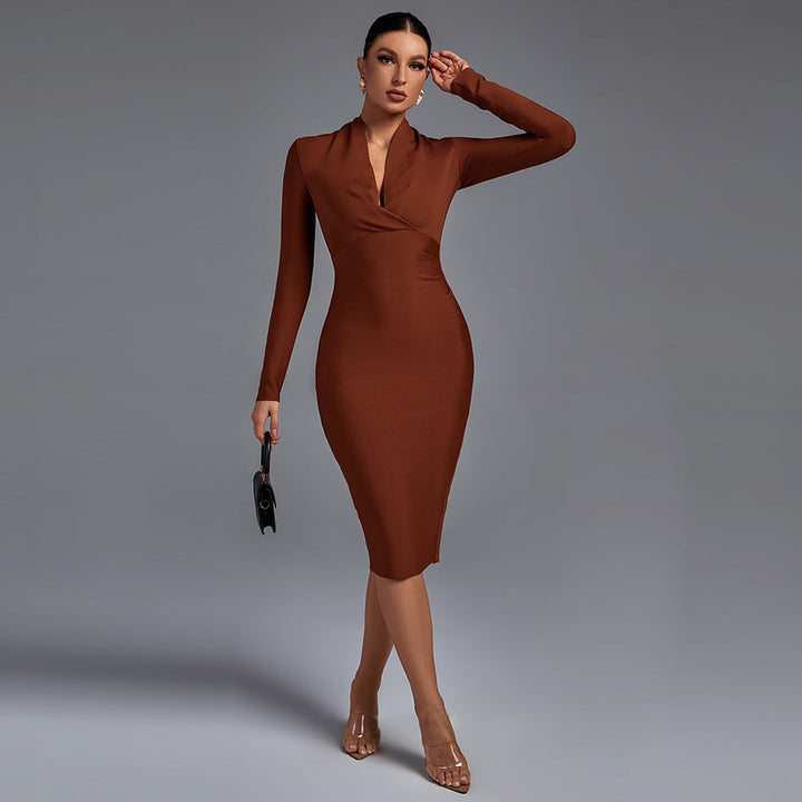 Samara - Vestido de Manga Comprida