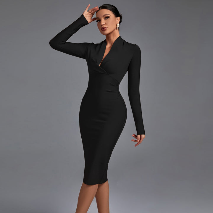 Samara - Vestido de Manga Comprida