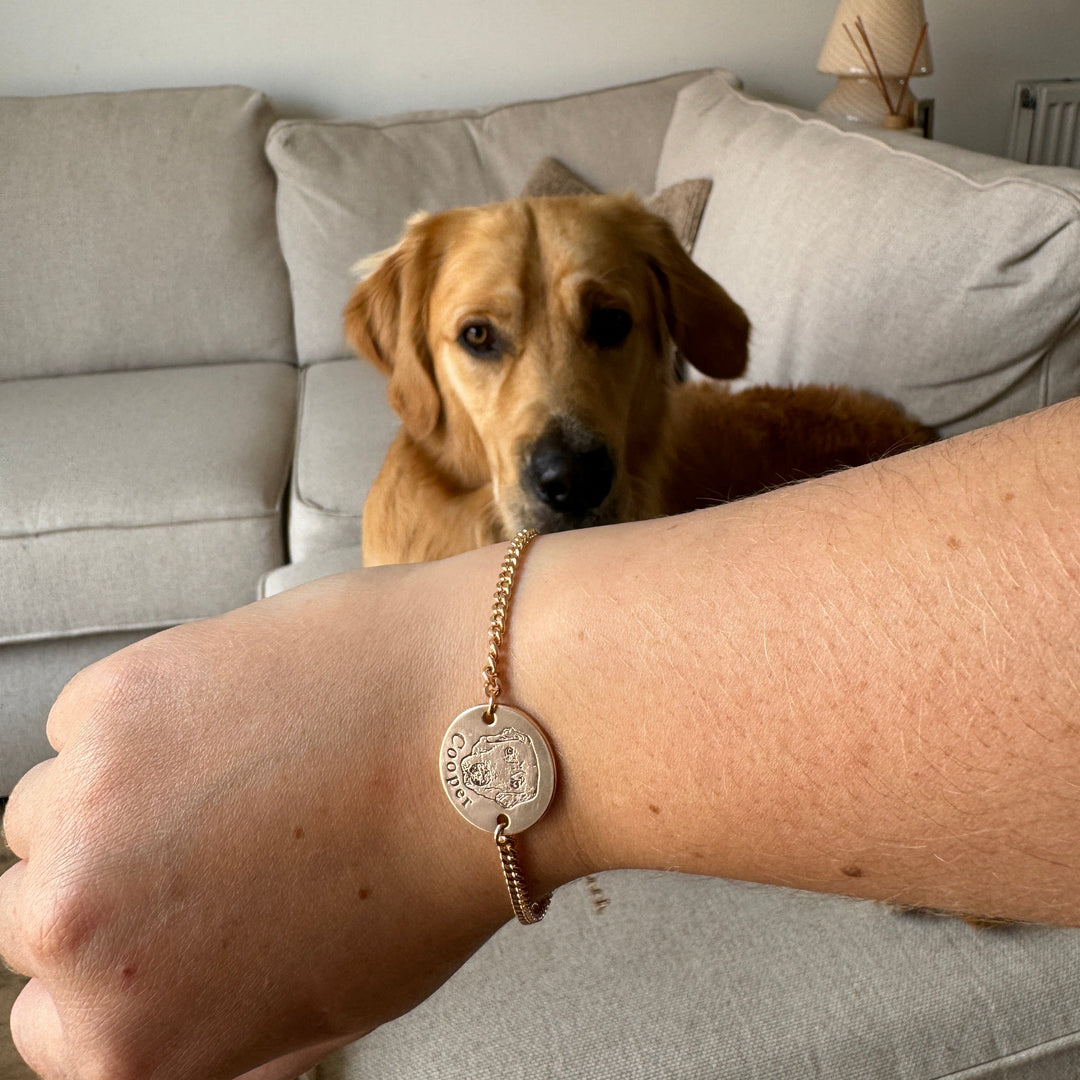Pulseira Personalizável com Nome e Foto