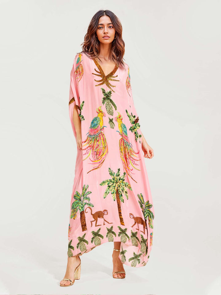 Alessandra - Vestido Longo Estampado