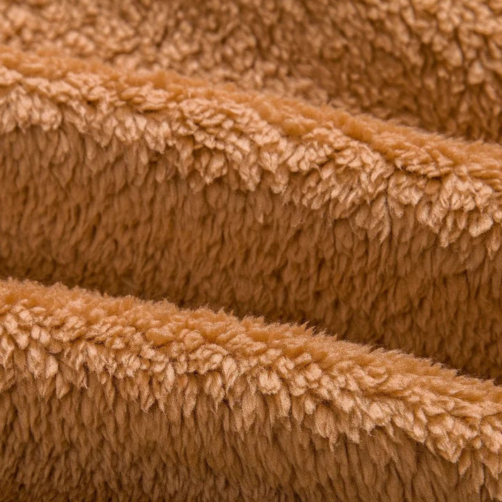 Pullover de Mistura de Pelúcia - Macio