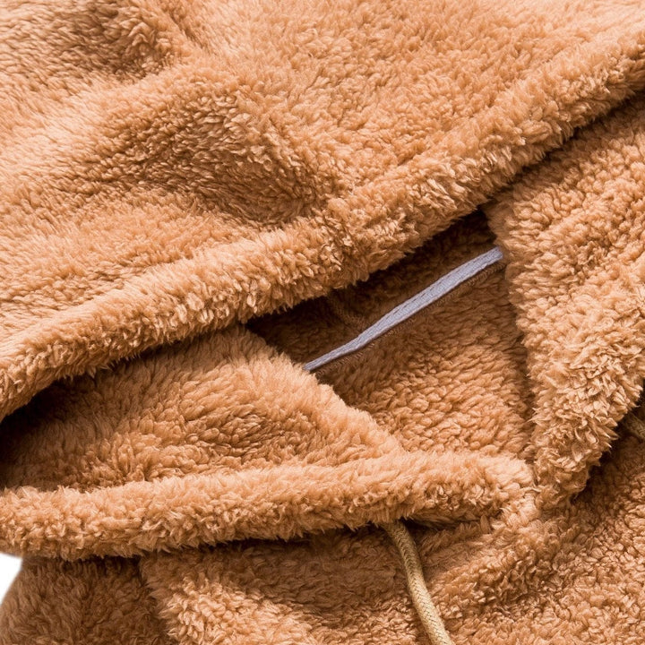 Pullover de Mistura de Pelúcia - Macio