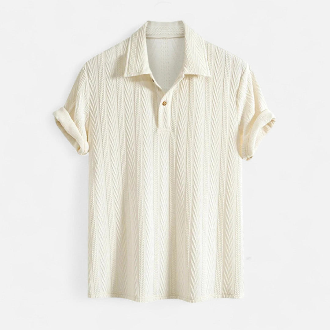 Camisa Polo - Gola Malha Jacquard