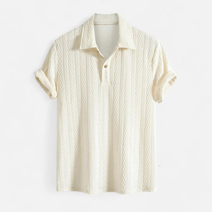 Camisa Polo - Gola Malha Jacquard