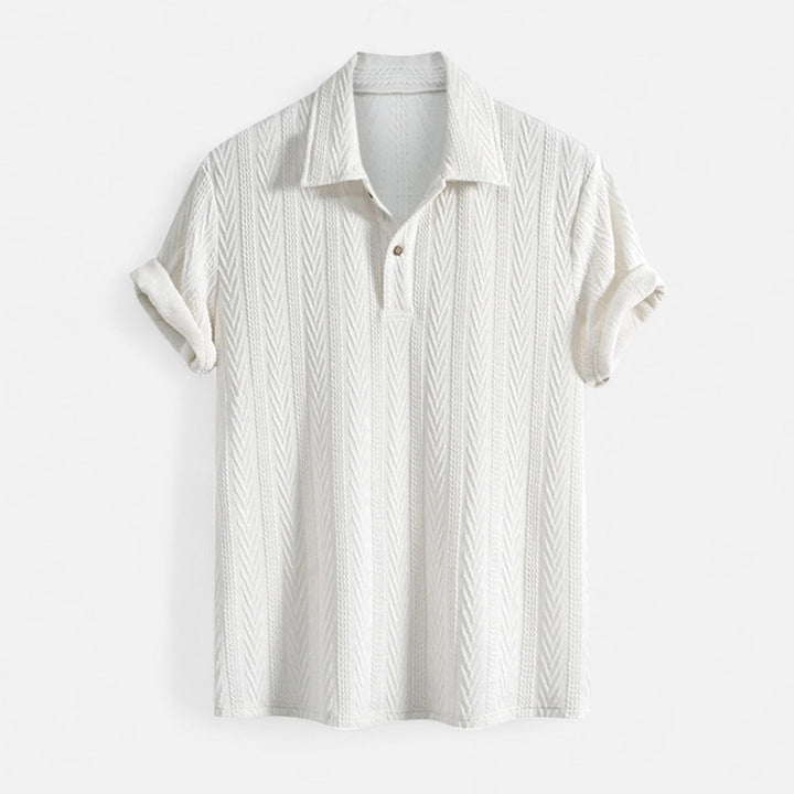 Camisa Polo - Gola Malha Jacquard