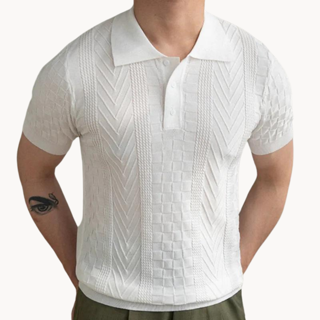 Polo - Mistura Texturizada Jacquard
