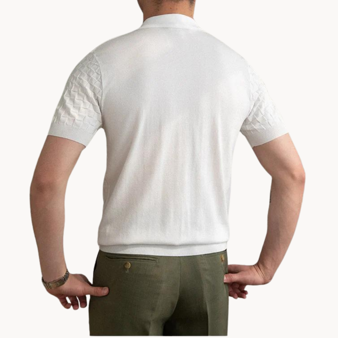 Polo - Mistura Texturizada Jacquard