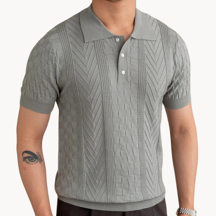 Polo - Mistura Texturizada Jacquard