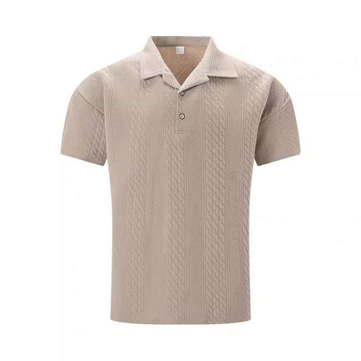 Camisa Polo - Textura Jacquard Relaxado