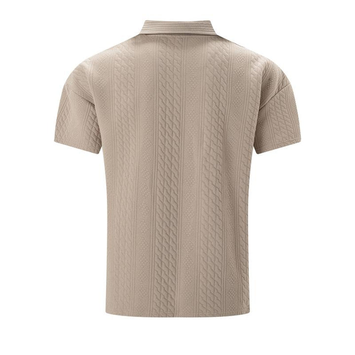 Camisa Polo - Textura Jacquard Relaxado