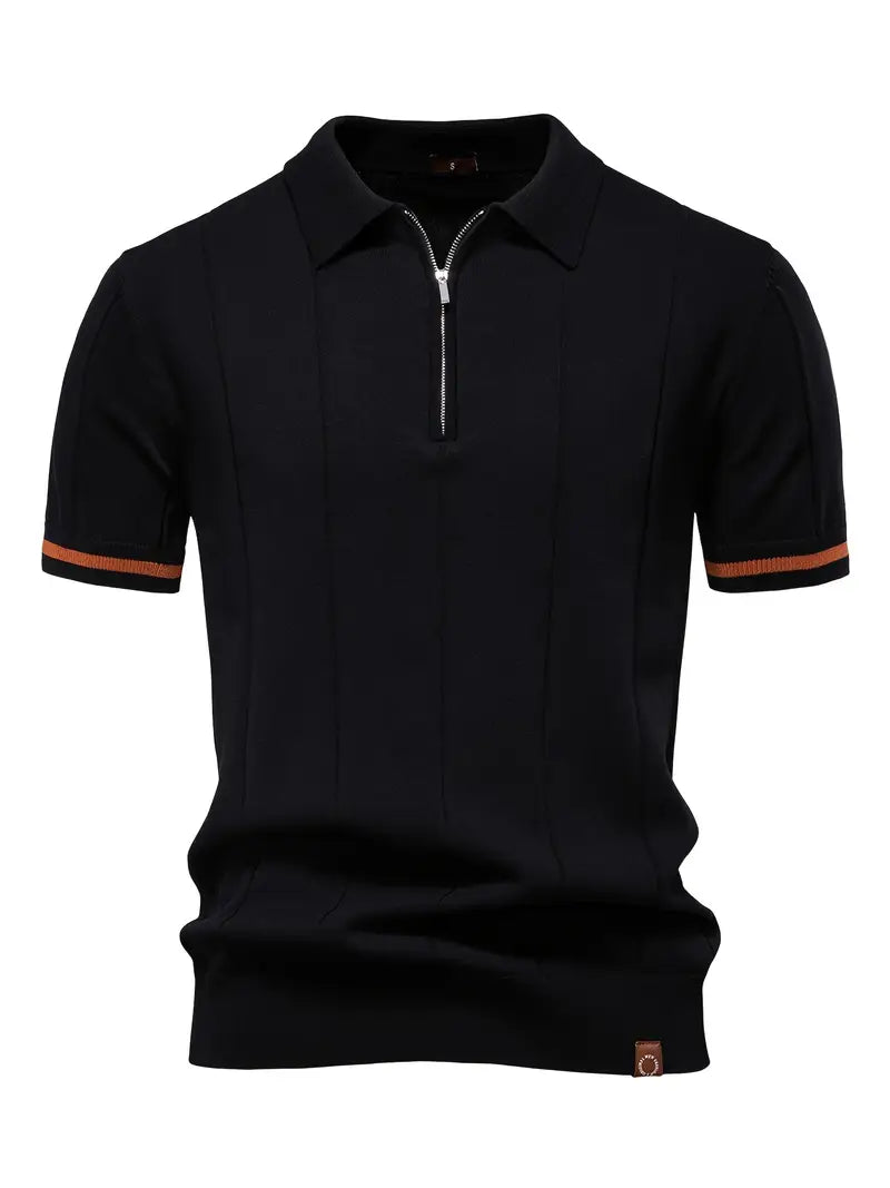 Camisa Polo - Mistura Poliéster Slim