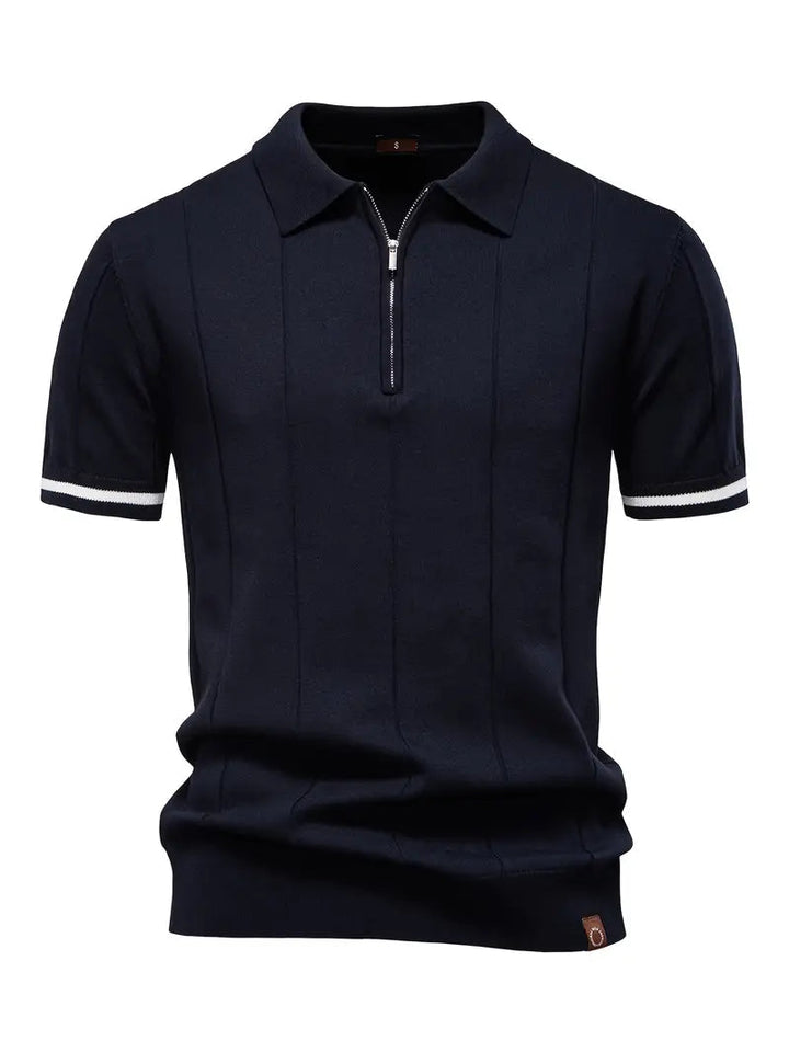 Camisa Polo - Mistura Poliéster Slim
