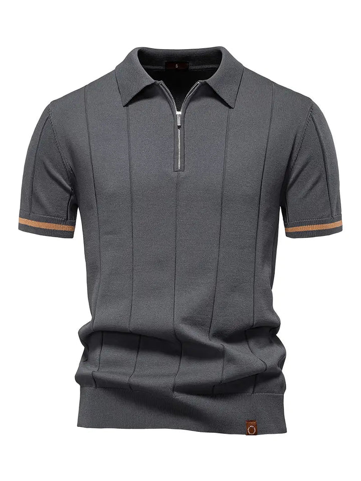 Camisa Polo - Mistura Poliéster Slim