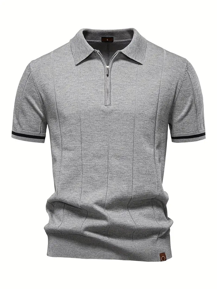 Camisa Polo - Mistura Poliéster Slim