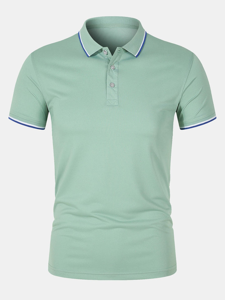 Camisa Polo - Fecho de Botão Malha