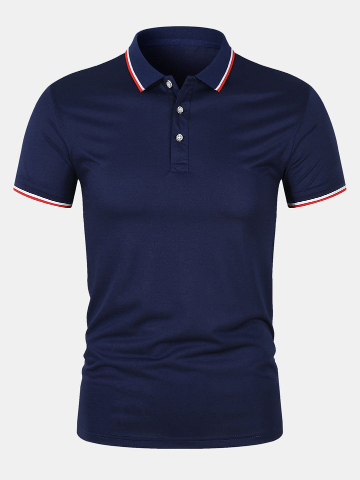 Camisa Polo - Fecho de Botão Malha