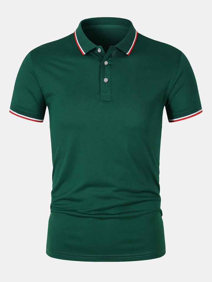 Camisa Polo - Fecho de Botão Malha