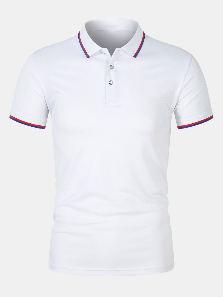Camisa Polo - Fecho de Botão Malha