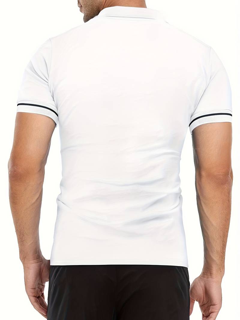 Camisa Polo - Gola com Zíper Respirável