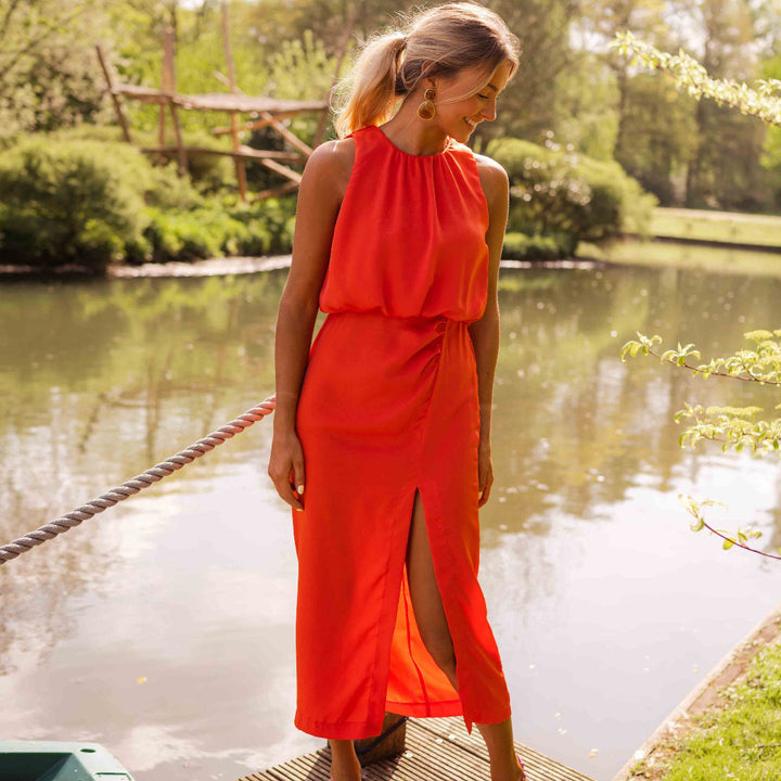 Line - Elegante Vestido Midi