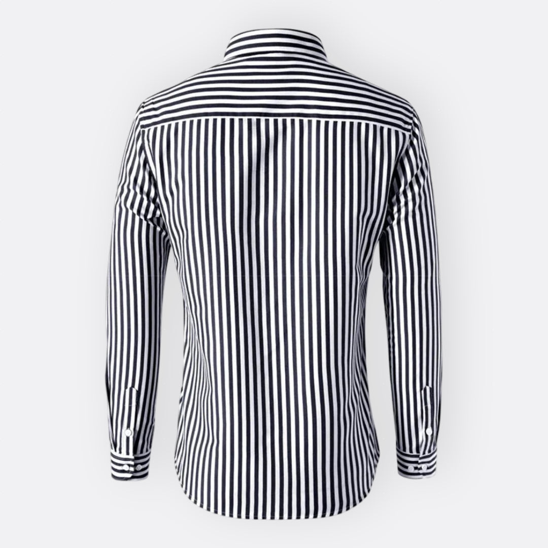 Artur - Camisa Clássica às Riscas