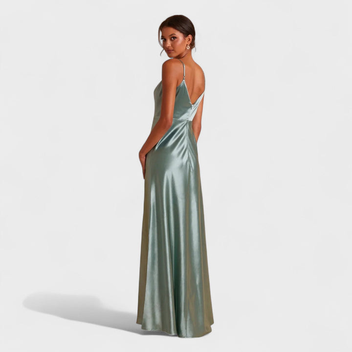 Lúcia - Vestido comprido Satin