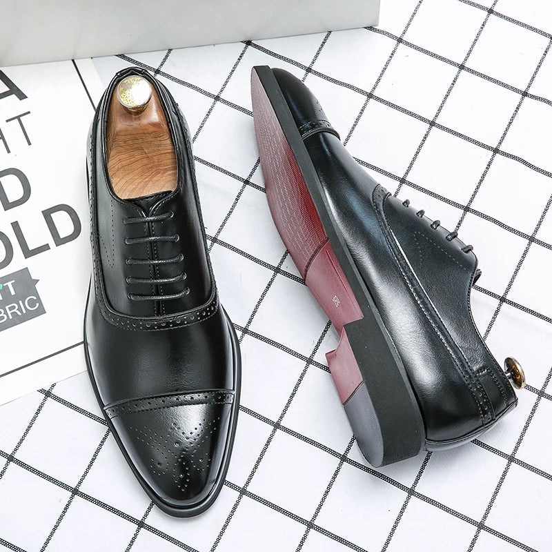 Mário - Sapatos Elegantes em Couro
