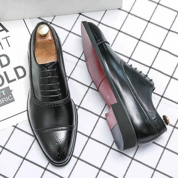 Mário - Sapatos Elegantes em Couro