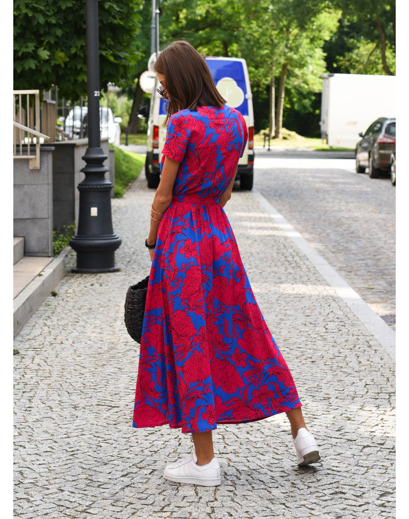 Amélia - Vestido Midi Floral