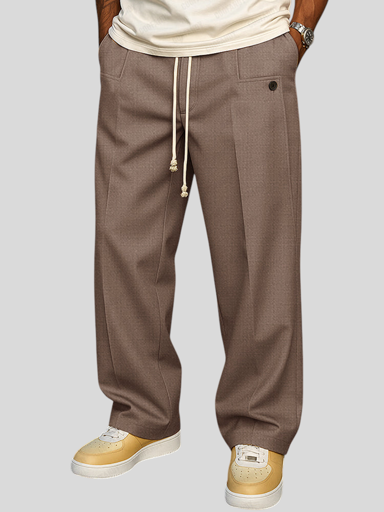 Edgar - Calças Masculinas Elegantes com Corda