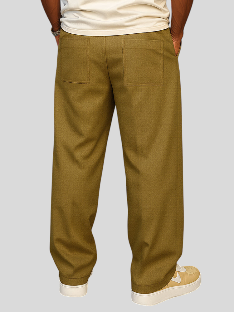 Edgar - Calças Masculinas Elegantes com Corda