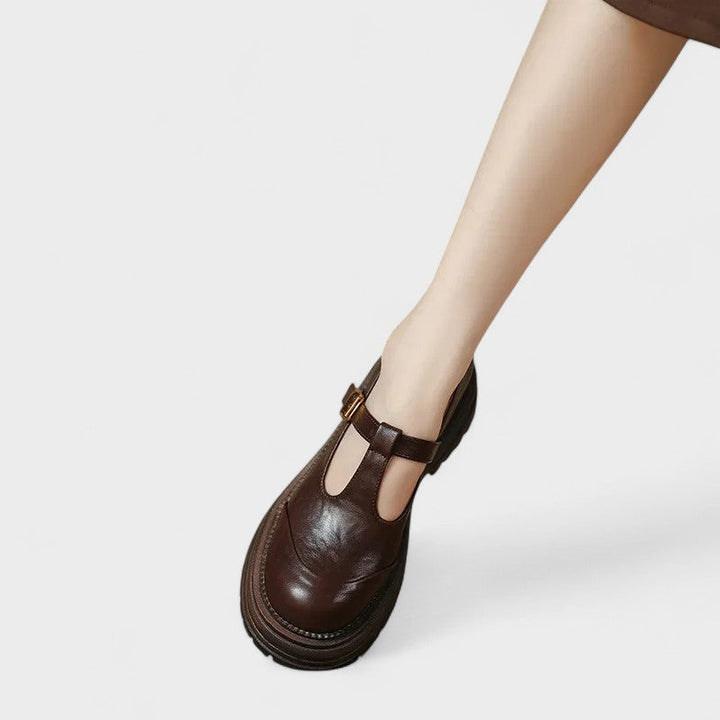 Mary Janes - Sapato Elegante em Couro