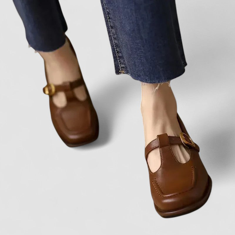 Elisabete - Sapatos Ortopédicos Com Tira Mary Jane