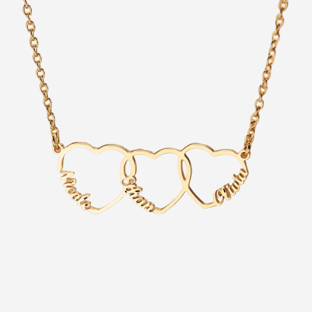 Colar Personalizado com Nome e Coração