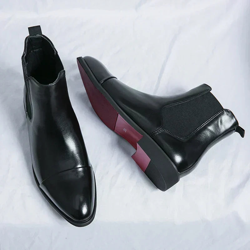 Hugo - Botas Chelsea em Couro