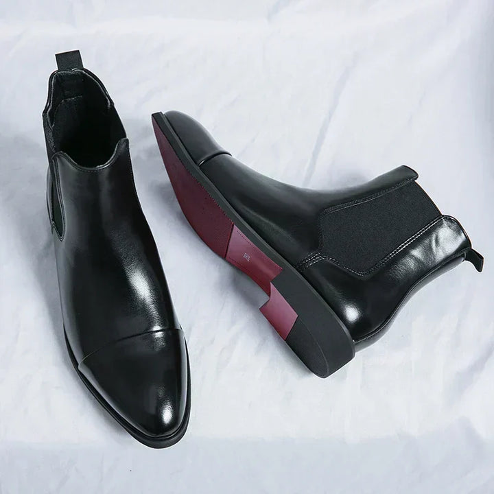 Hugo - Botas Chelsea em Couro