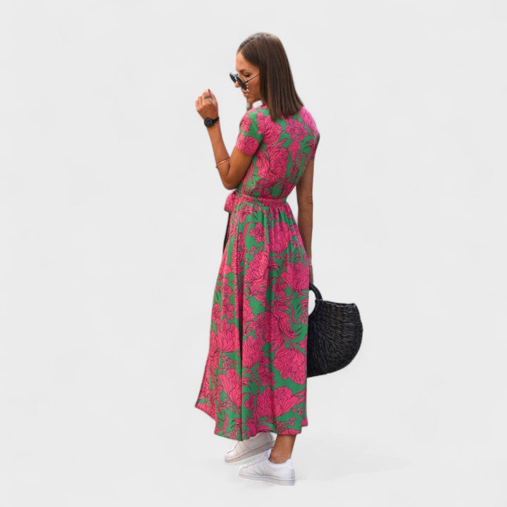 Lírio Rosa - Vestido Boho Chic