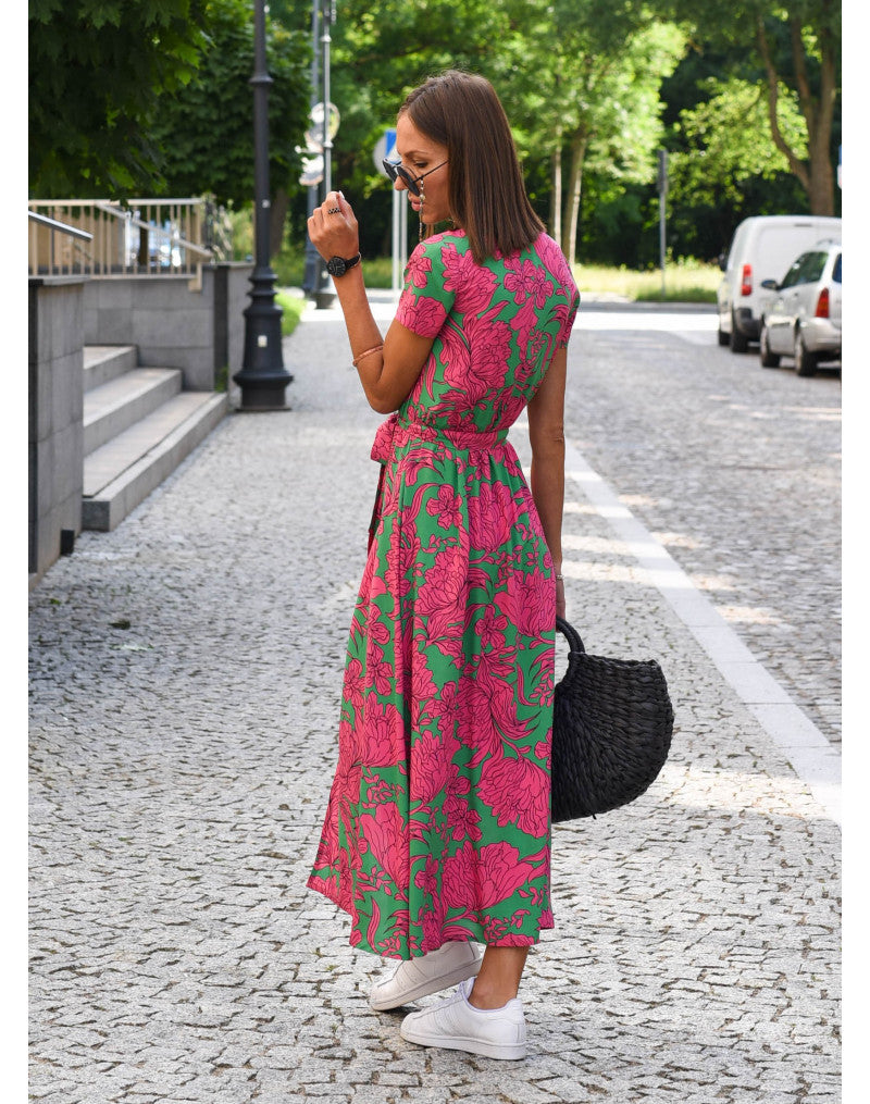 Amélia - Vestido Midi Floral