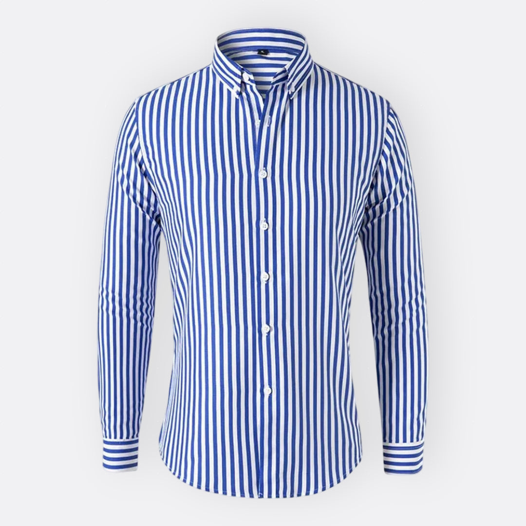 Artur - Camisa Clássica às Riscas