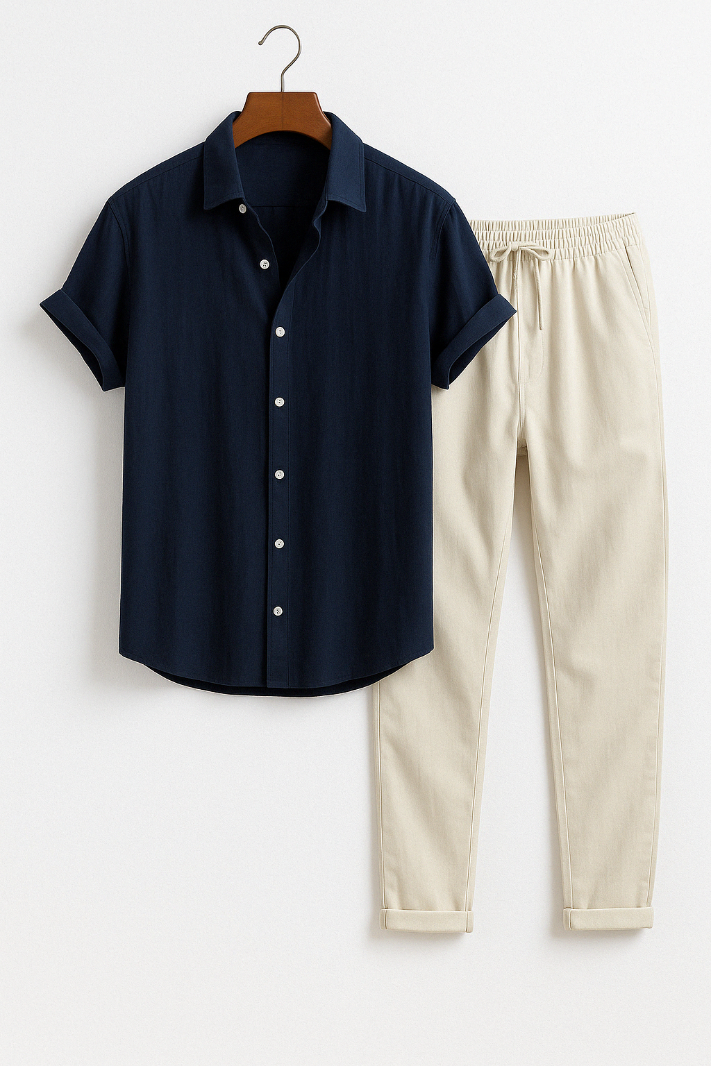 Conjunto de Camisa e Calças - Verão