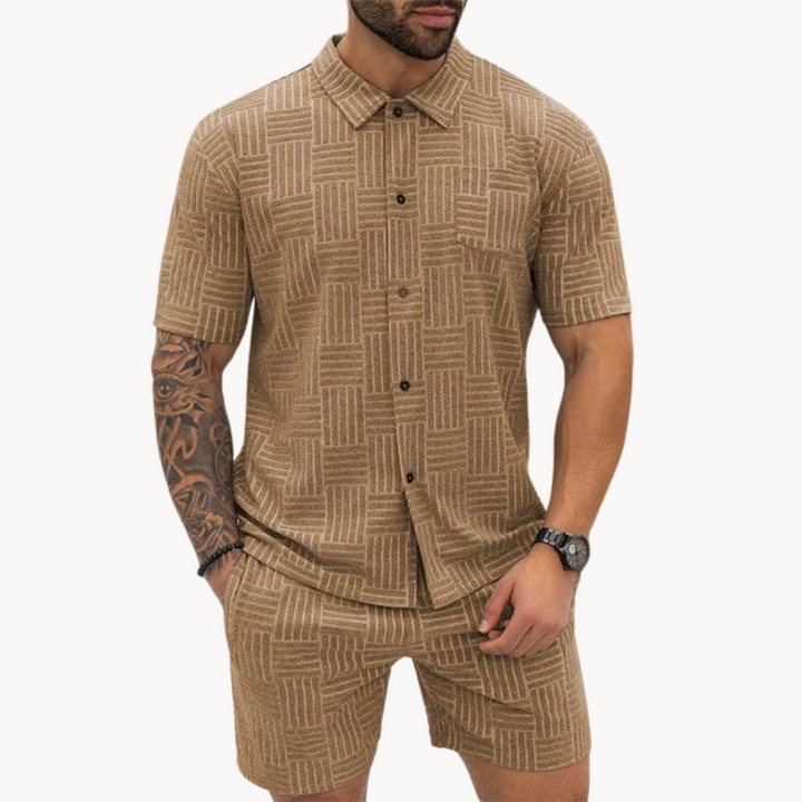 Conjunto de Camisa e Calções - Retro