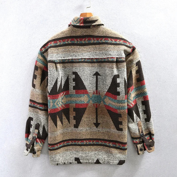 Camisa - Mistura de Flanela Corte Longo