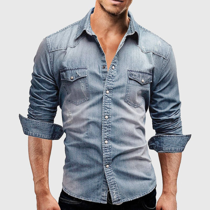 Camisa - Frente com Botões Estruturado
