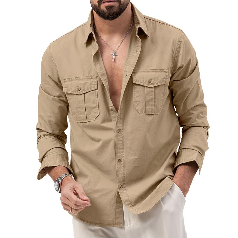 Camisa - Bolsos Cargo Conforto Térmico