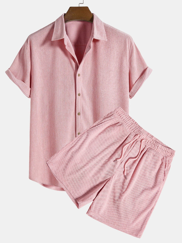 Conjunto de Camisa - Veludo Cotelê