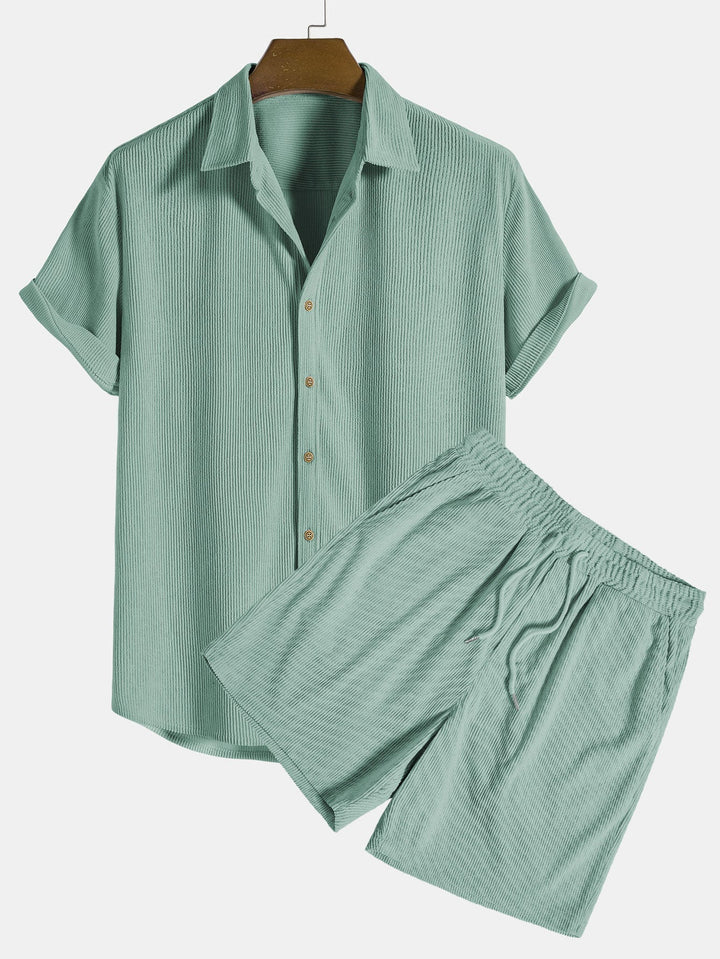 Conjunto de Camisa - Veludo Cotelê